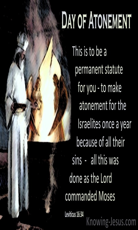 Leviticus 16:34 A Permanent Statue To Atone For Sin (black)